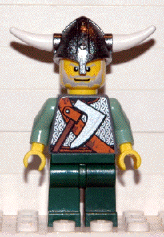 LEGO Minifigure-Viking Warrior 3b-Vikings-VIK020-Creative Brick Builders